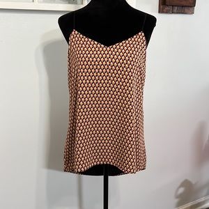 Express Barcelona Cami Reversible Geometric Bright Color Top 2 in 1 size Large